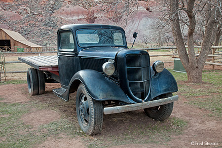 Bryce Canyon Auto Graveyard Truck Engine